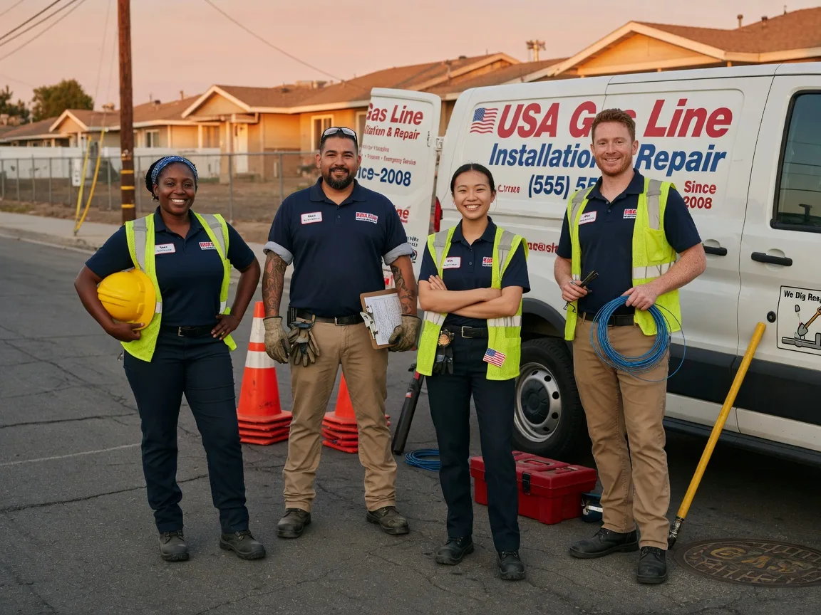 Gas Line Installation company in Earlham, IA